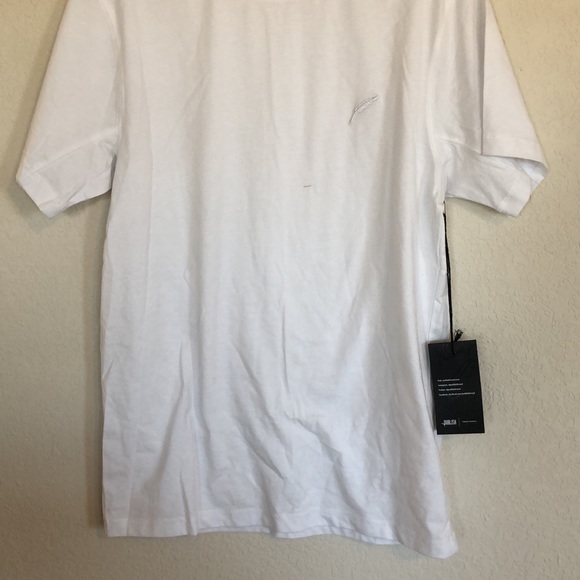 Publish Men's Reverse Tee in white size MEDIUM - Picture 3 of 9